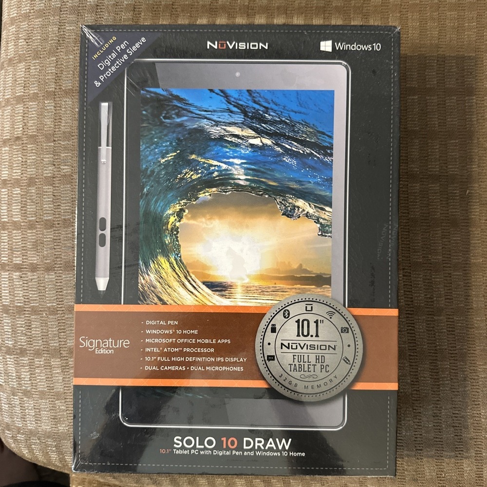 NuVision Solo 10 Draw 10.1" 32GB, Wi-Fi Tablet - Pink ES2394